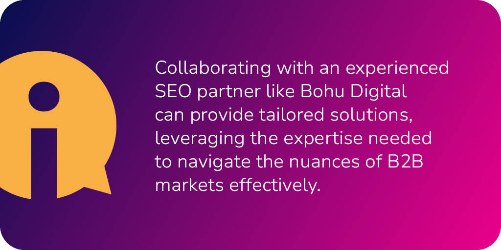 What challenges and solutions are there in B2B SEO