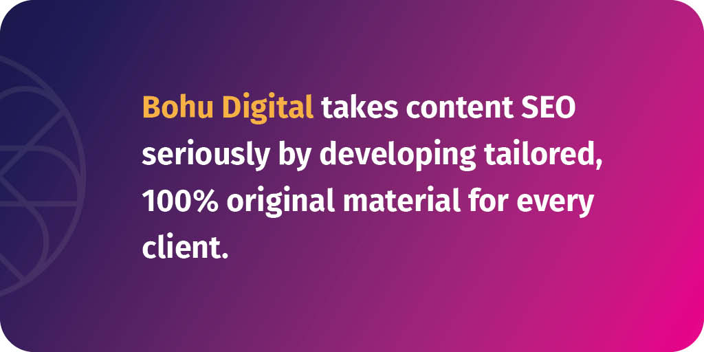 How Does Bohu Digital Ensure Original Content?