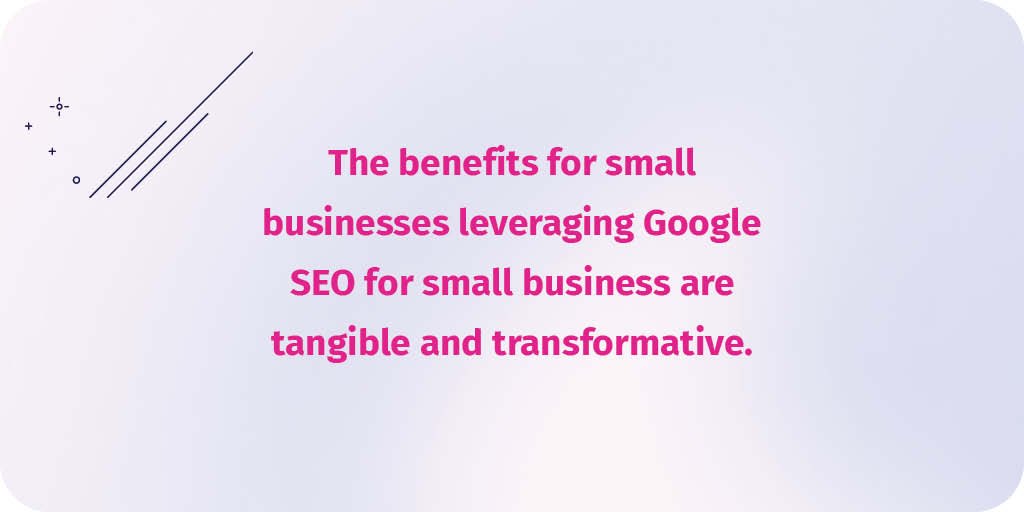 What are the tangible benefits of increased local visibility?